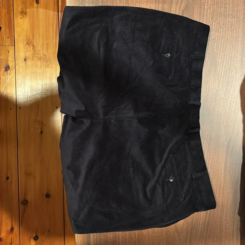 Loro Piana Corduroy Pants, Navy Blue 👖 🇮🇹 - Picture 2 of 5